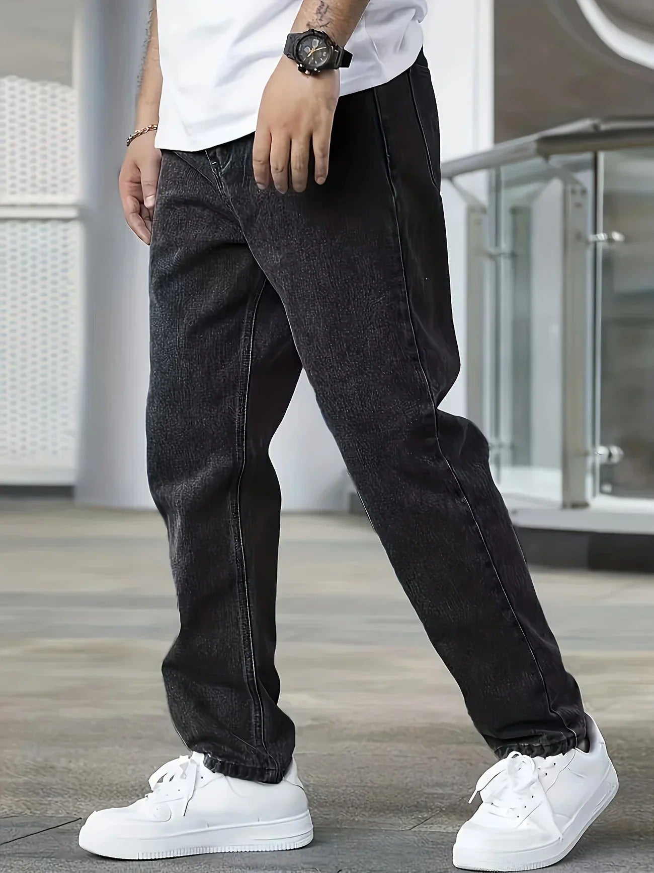 Eddie - Elegante Slim-Fit-Jeans für Herren