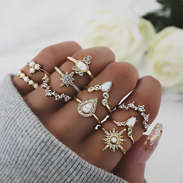 Luna – Premium-Paket mit 8 bis 12 besonderen Ringen
