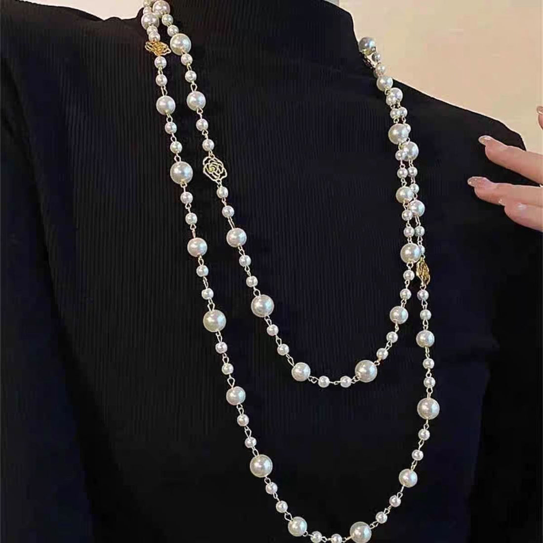 Collen – Schicke Goldkette mit Perle