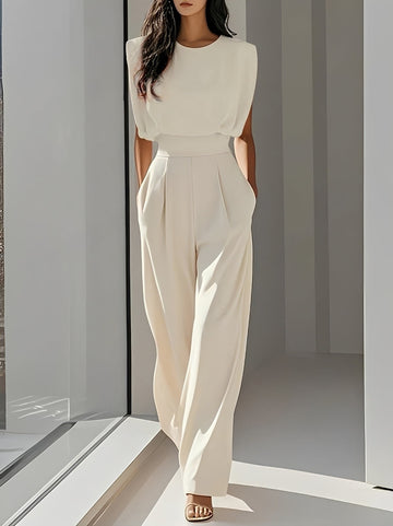 Bernice - Bequemer ärmelloser Jumpsuit