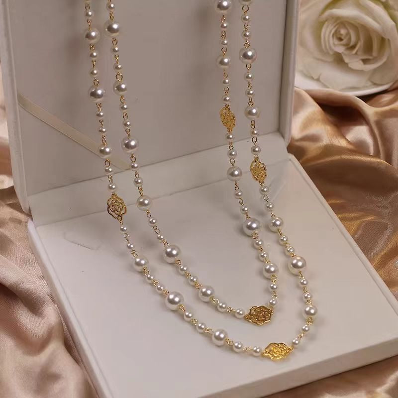 Collen – Schicke Goldkette mit Perle