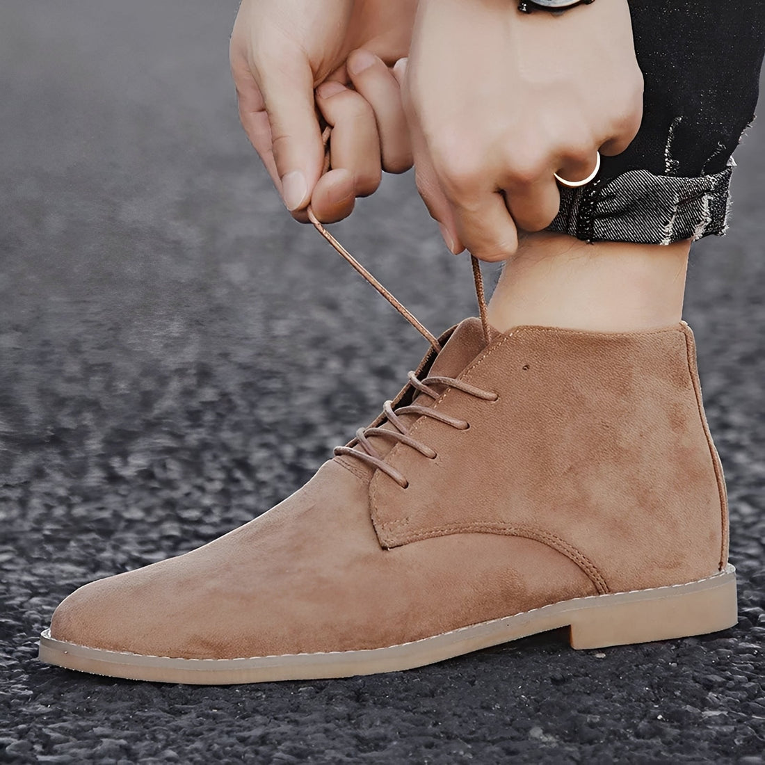 Alvin - Formelle Stiefeletten mit spitzer Spitze