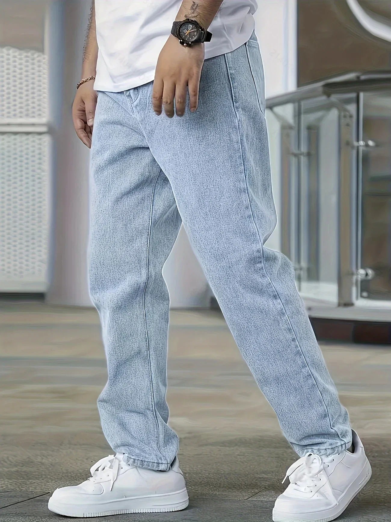 Eddie - Elegante Slim-Fit-Jeans für Herren