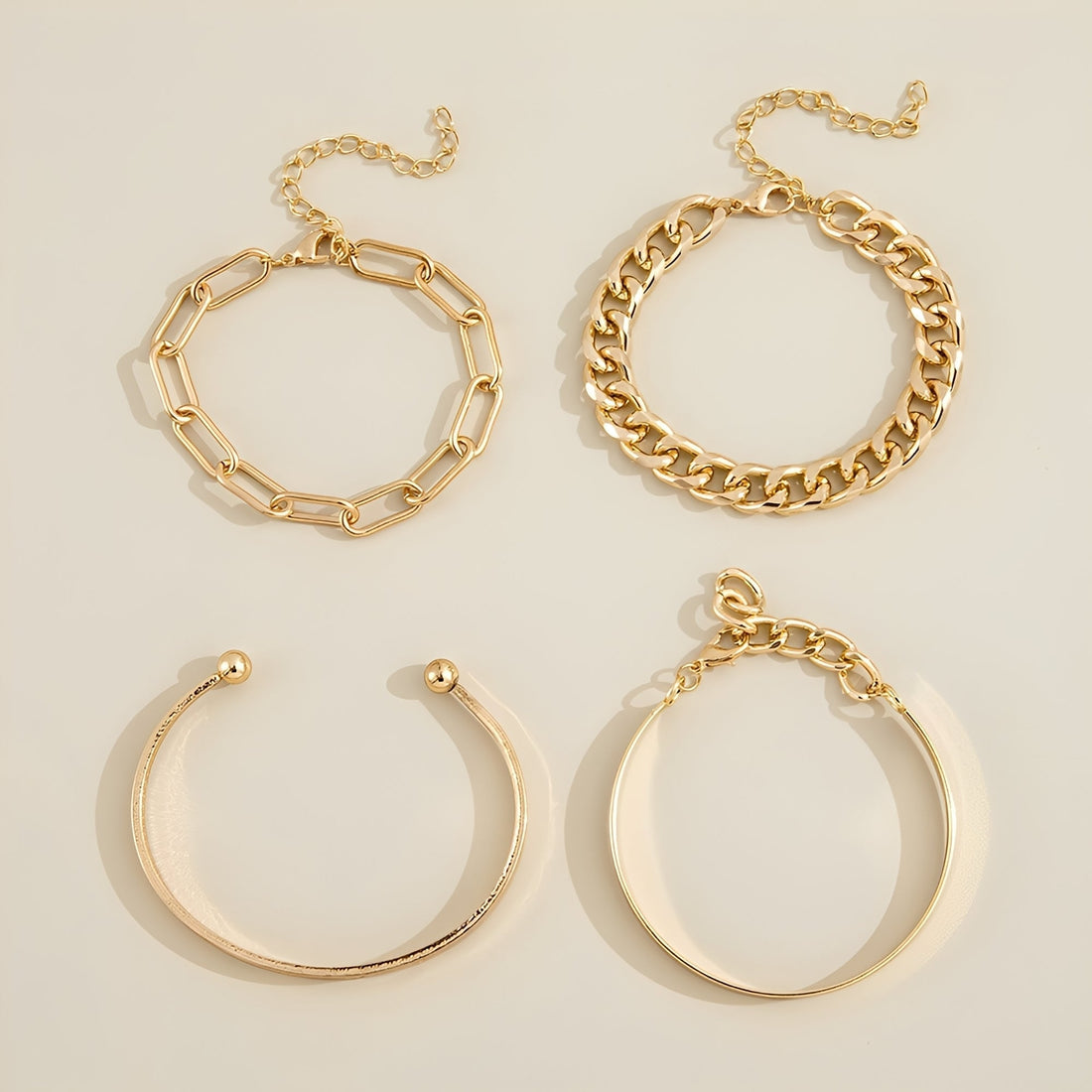 Elari – Set von 4 eleganten Armbändern für das Handgelenk