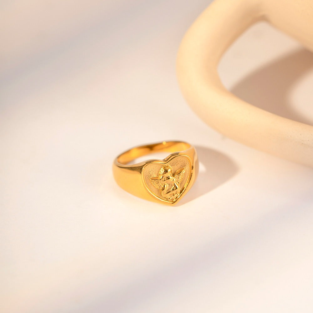 Oriane – Herzring mit hervorragender Eleganz