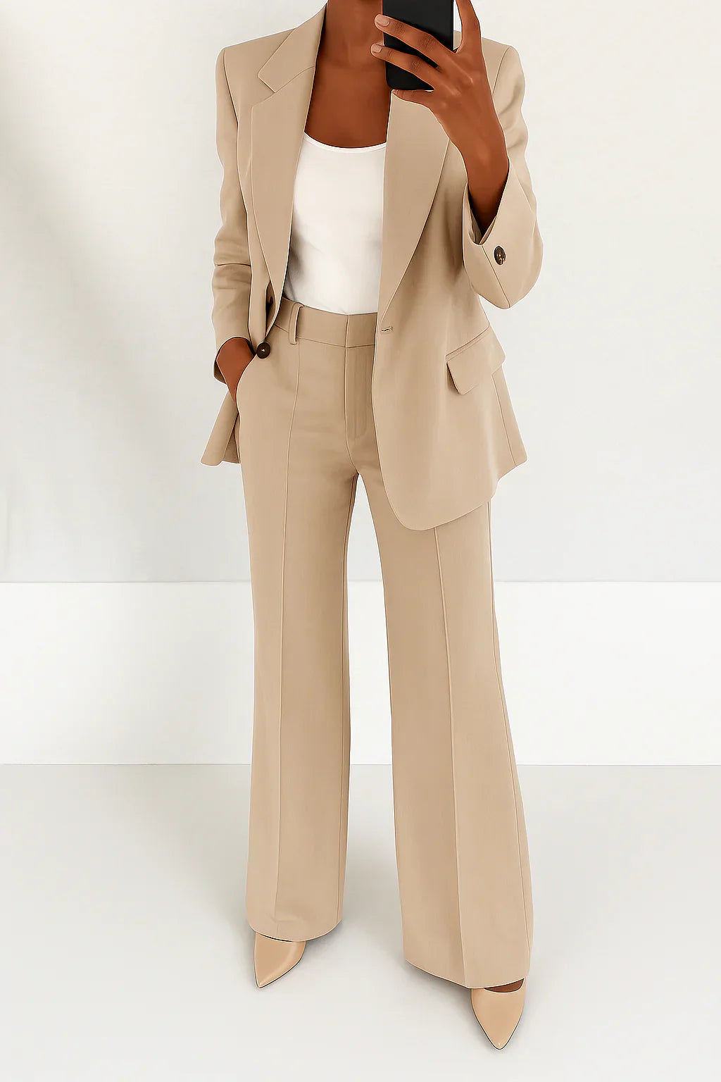 Julie - Elegantes Damen Hosenanzug Set