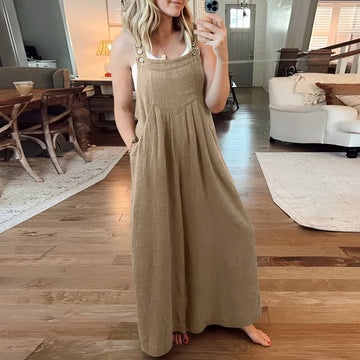 Chloe - Eleganter Damen-Jumpsuit mit weitem Bein