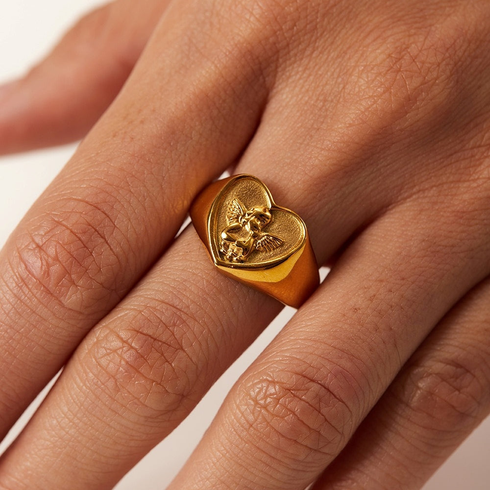 Oriane – Herzring mit hervorragender Eleganz