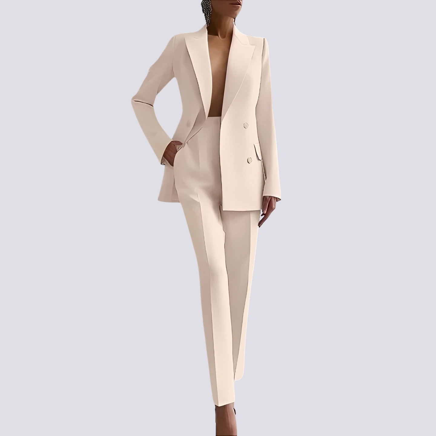 Fannie - Eleganter Anzug im Einreiher-Stil