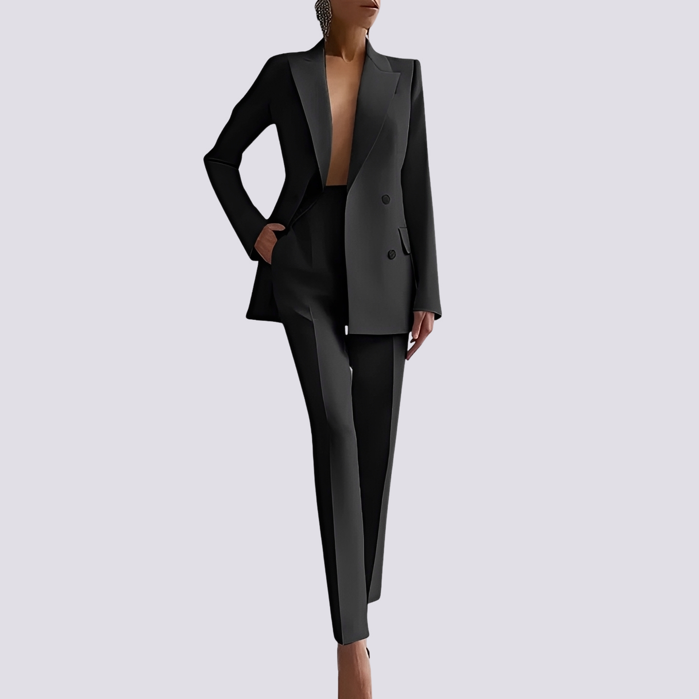 Fannie - Eleganter Anzug im Einreiher-Stil