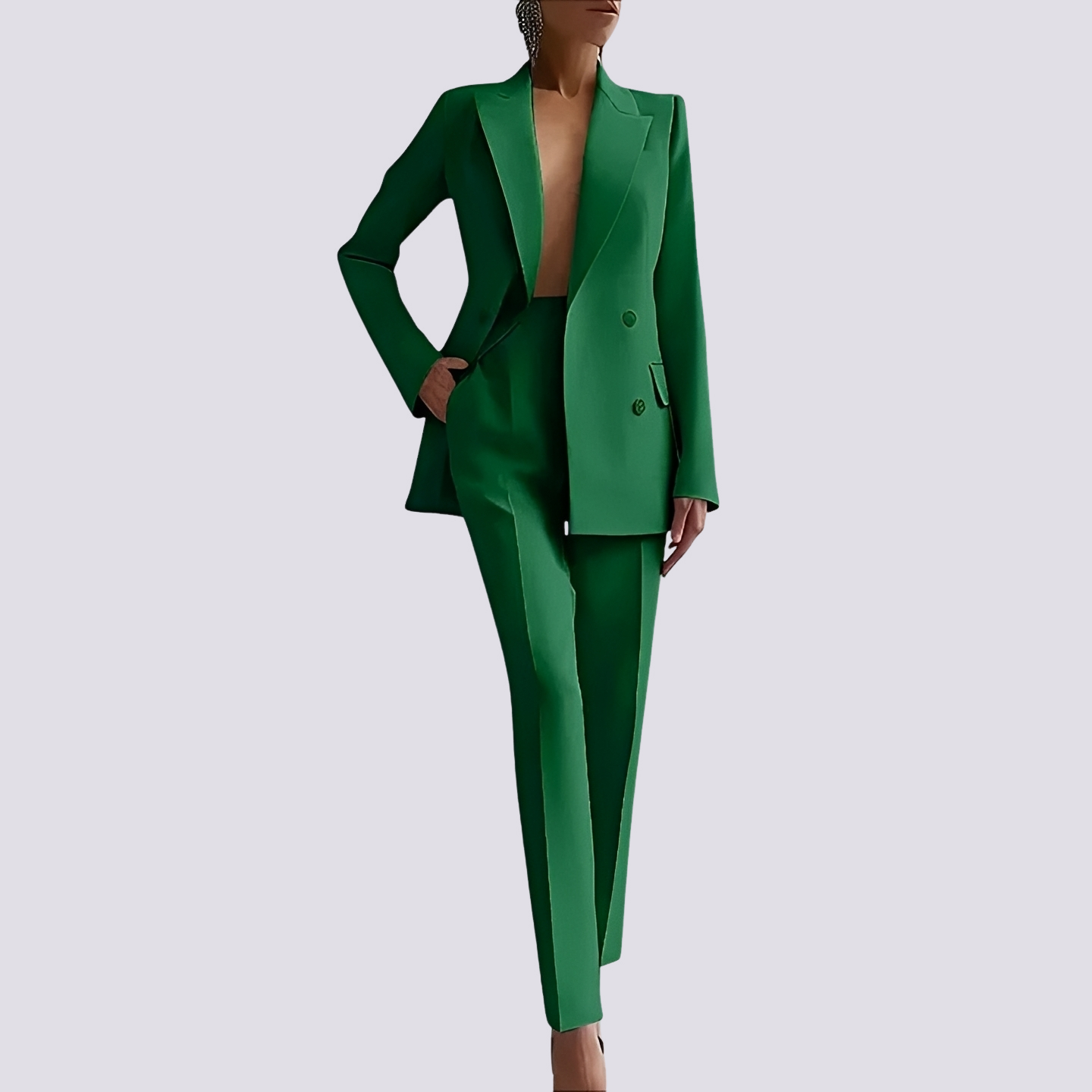 Fannie - Eleganter Anzug im Einreiher-Stil