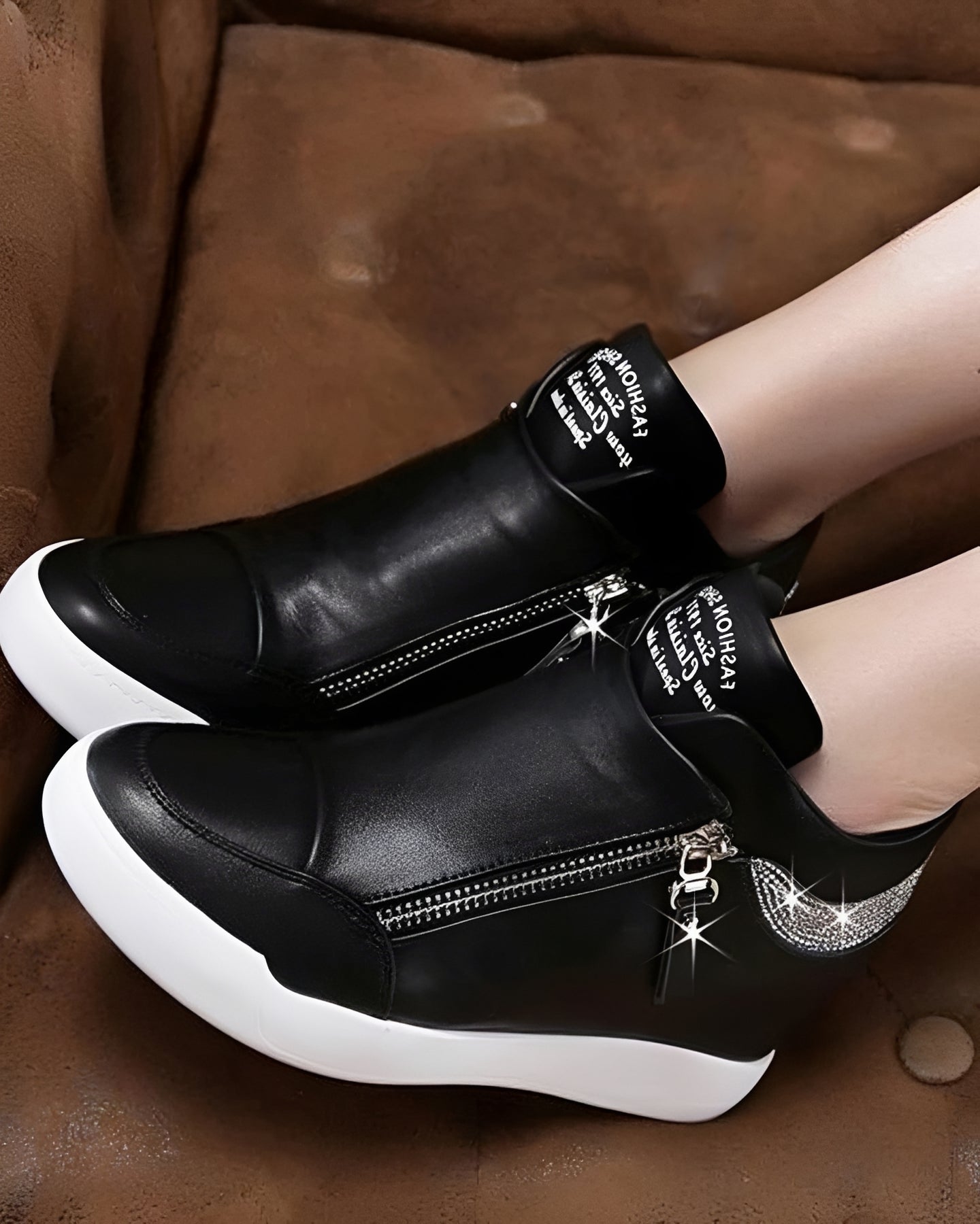Vanessa - Schicke High-Top-Wedges