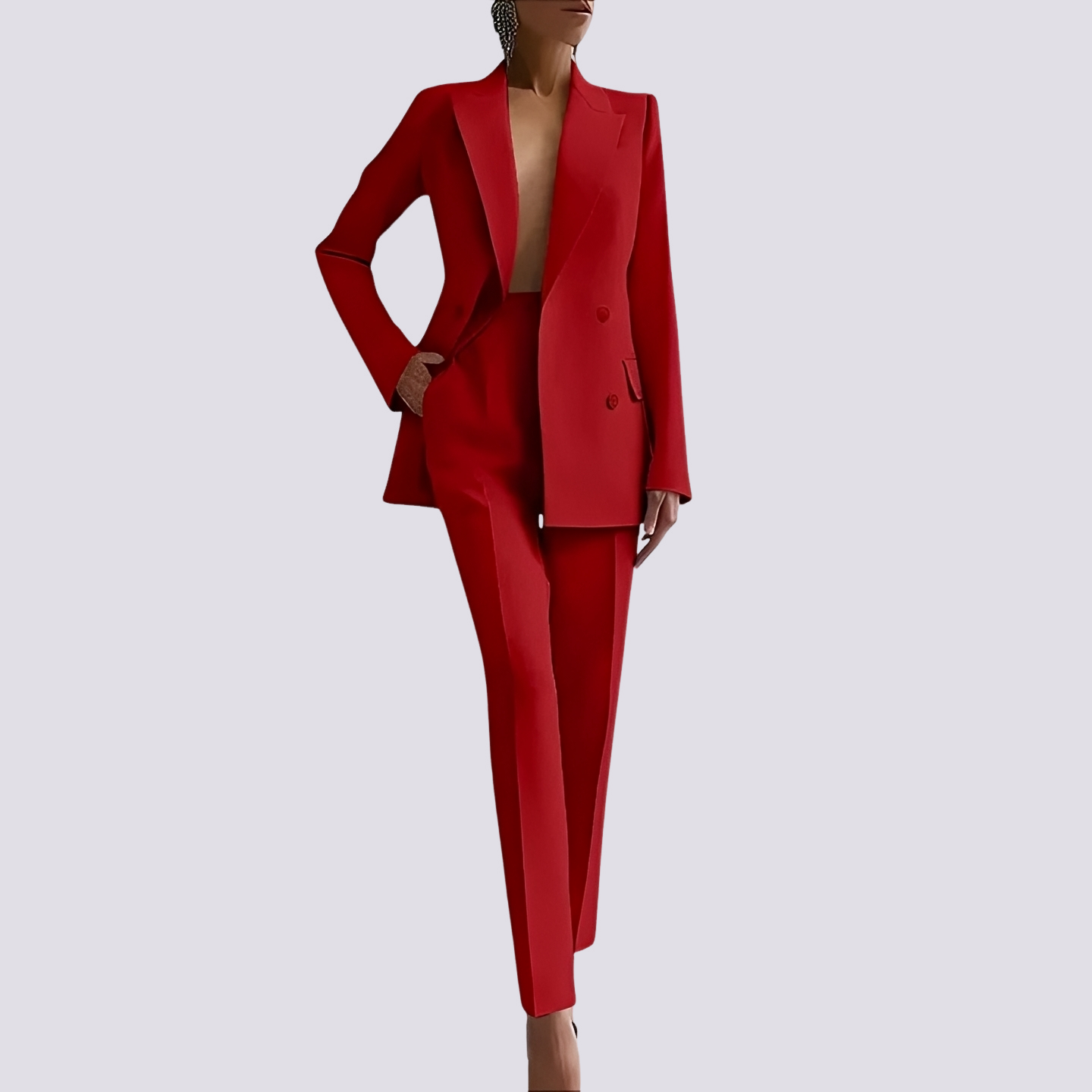 Fannie - Eleganter Anzug im Einreiher-Stil