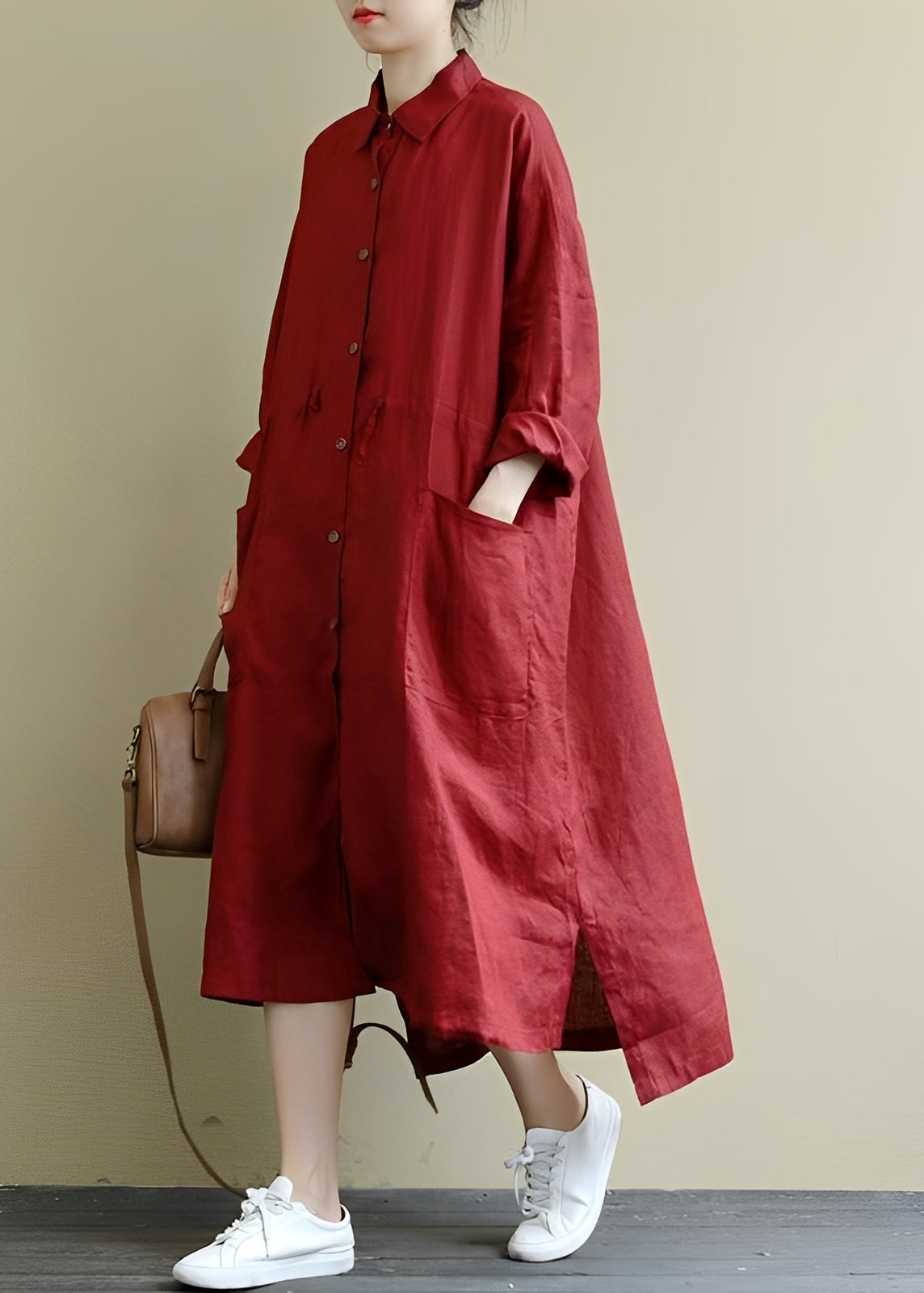 Monica - Bequemes Swing-Shirtkleid für Damen