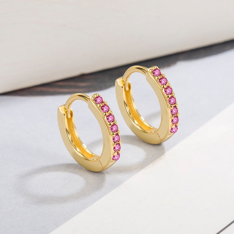 Selena – Hängende Ohrringe mit maritimem Design in Gold