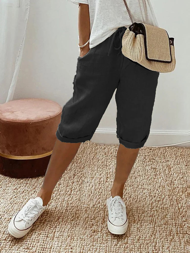 Elise - Trendige Damen-Seilshorts Sommer