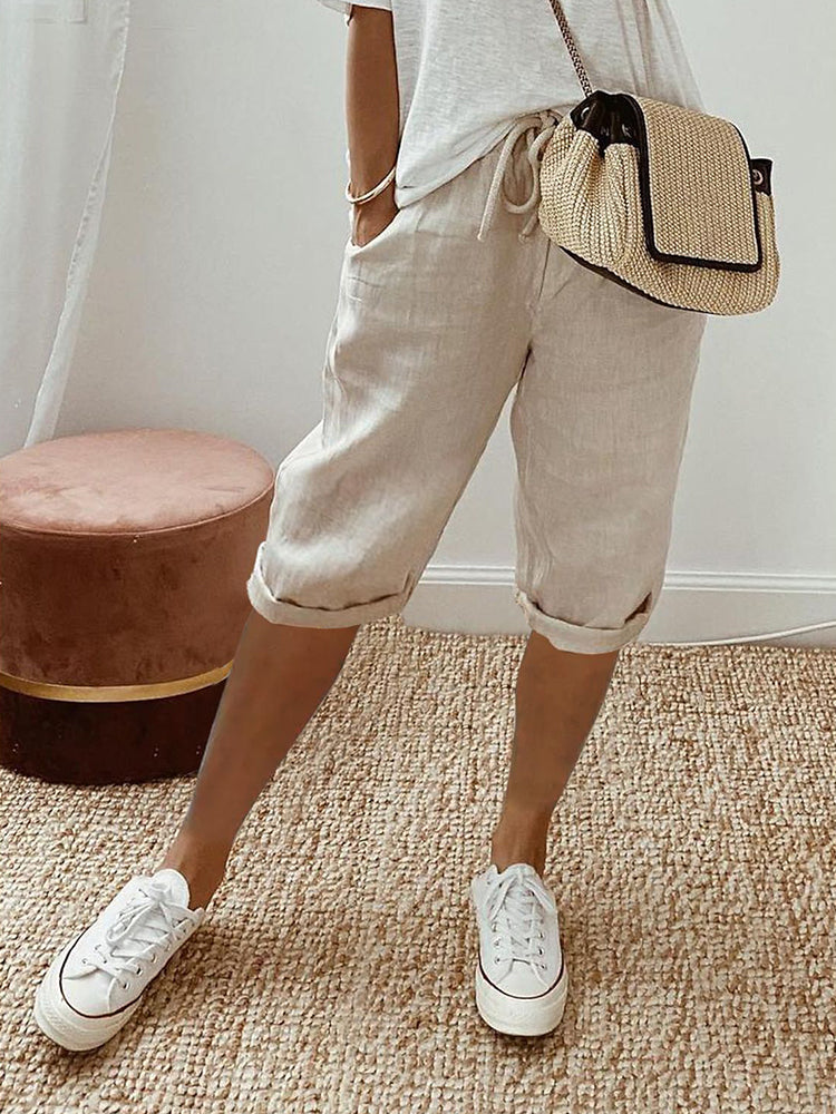 Elise - Trendige Damen-Seilshorts Sommer