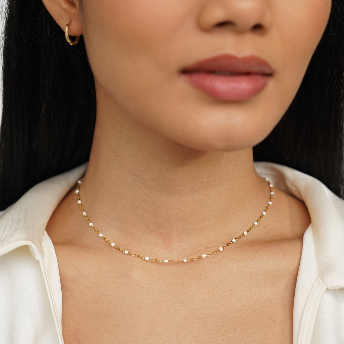 Mila – Kette mit hellen Perlen