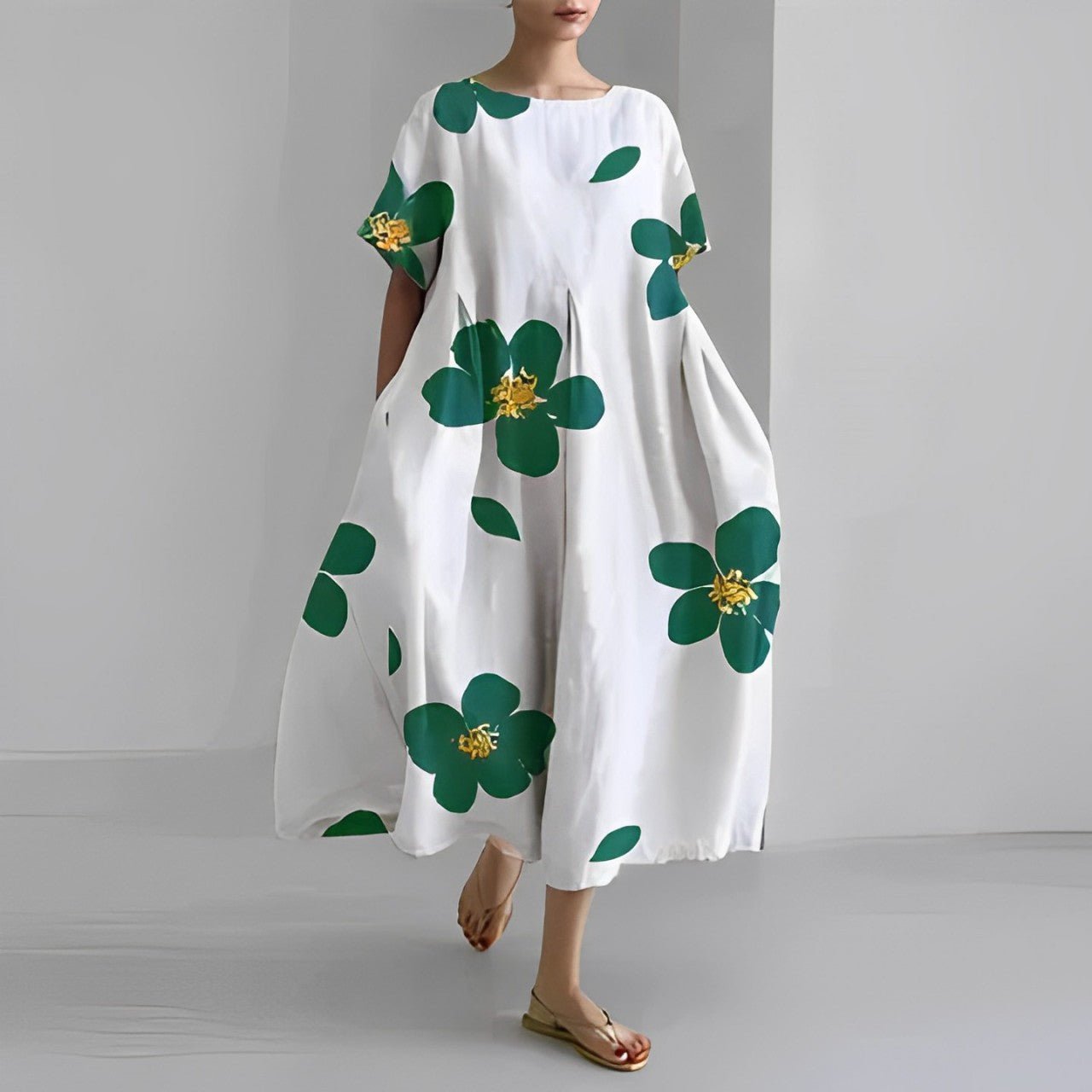 Vanessa – Langes Frühlingskleid im lässigen Boho-Stil