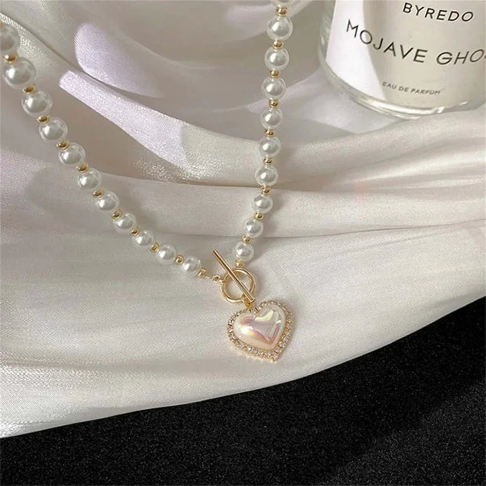Amara – Choker-Halskette mit Perlen