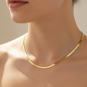 Naomie – Choker-Halskette im Schlangendesign