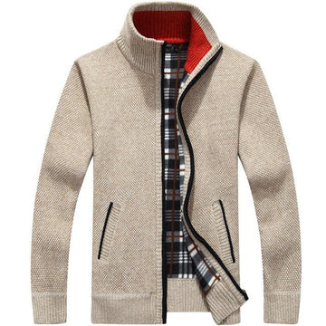Iker - Flauschige Jacke mit Reißverschluss