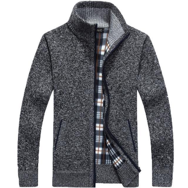 Iker - Flauschige Jacke mit Reißverschluss