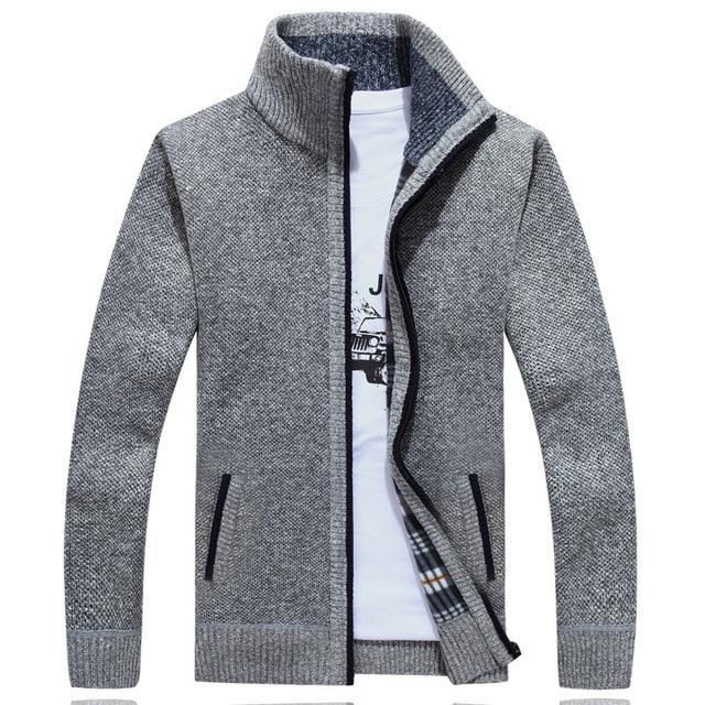 Iker - Flauschige Jacke mit Reißverschluss