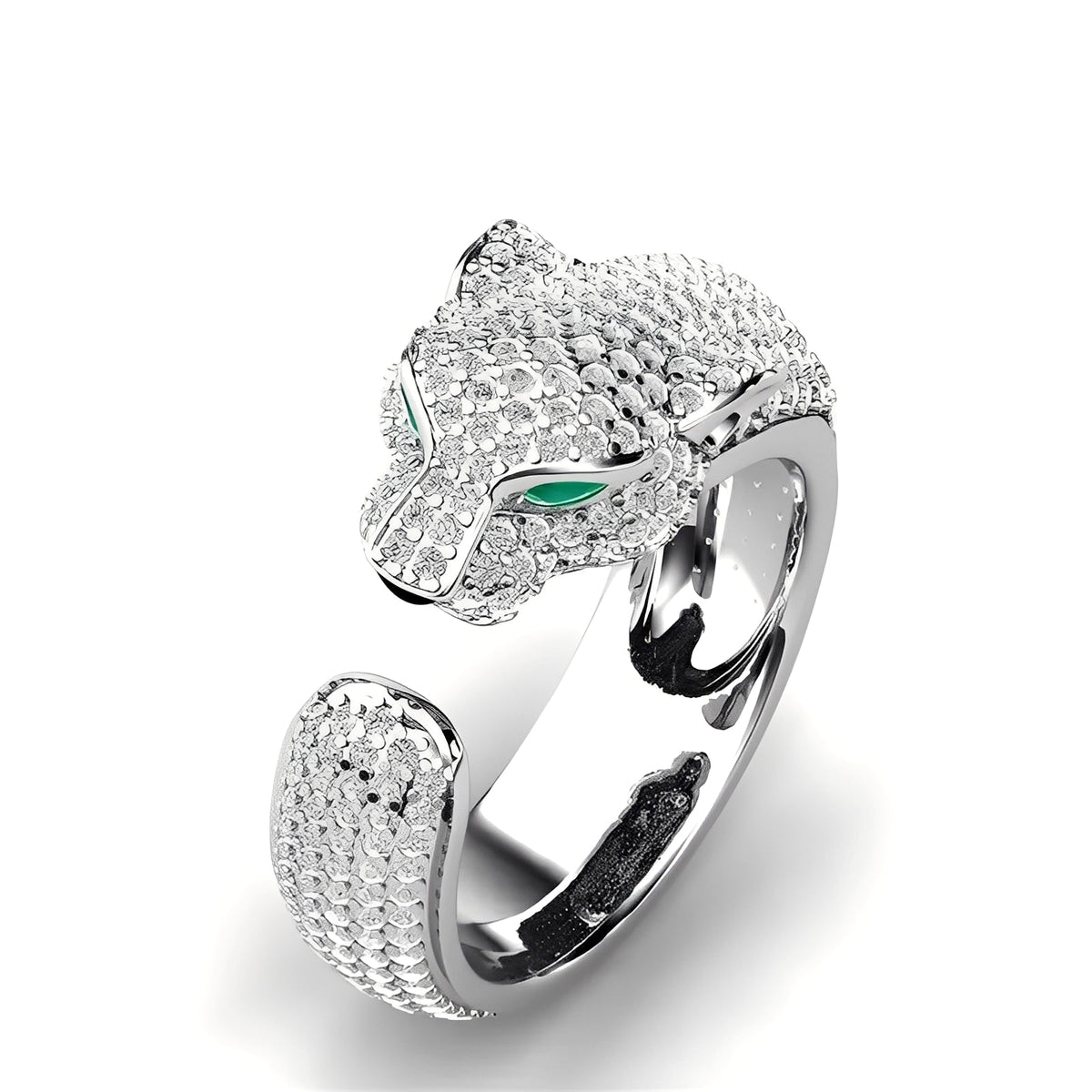 Mika – Anpassbarer Ring im Roségold-Jaguar-Stil