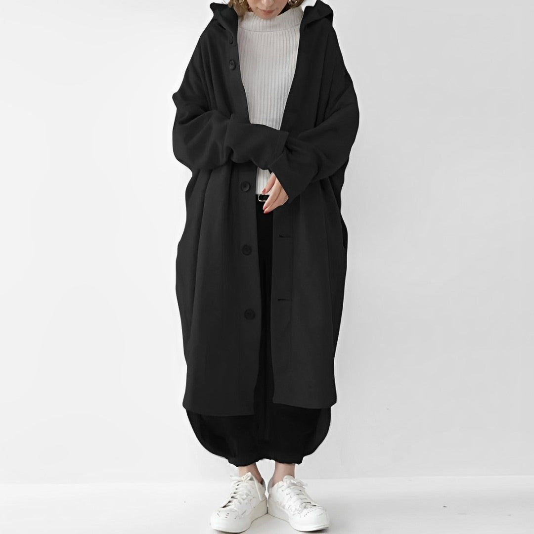 Cailyn - Gemütlicher langer Trenchcoat