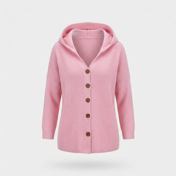 Ryanne - Komfortable Langarmjacke mit Kapuze für Damen