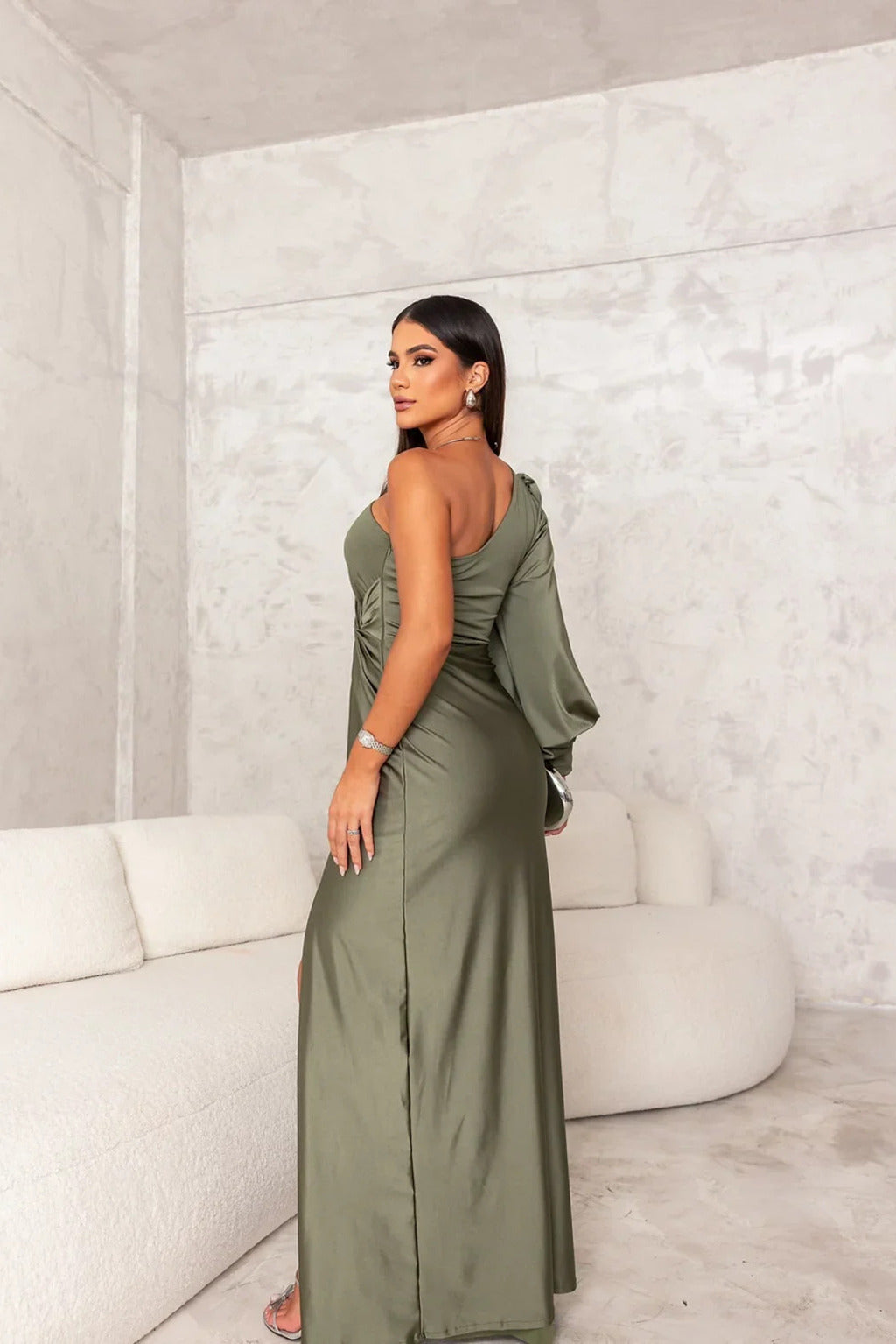 Fely - Strahlendes Kleid mit Schulterfrei-Design