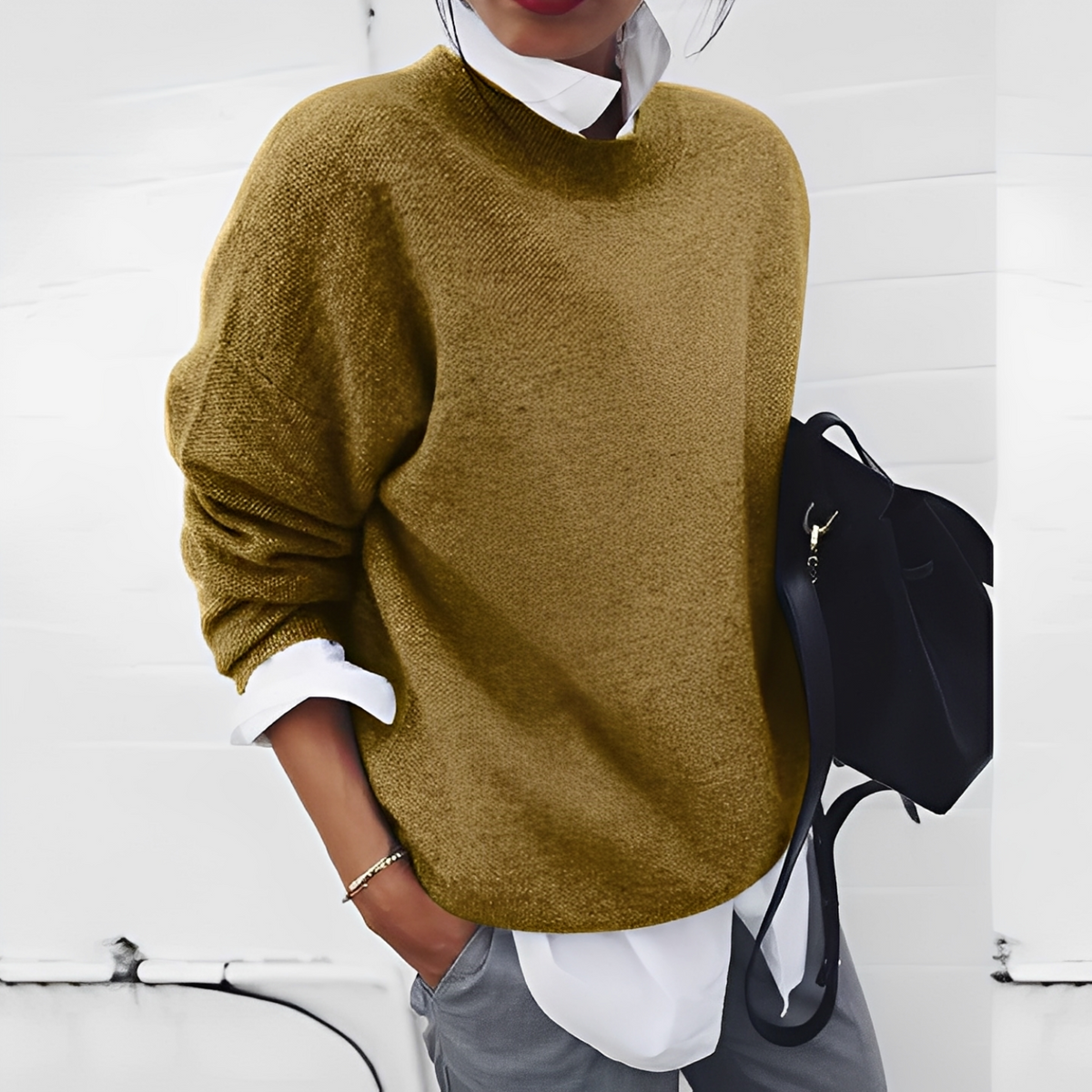 Gabriella - Damenpullover mit entspanntem Sitz